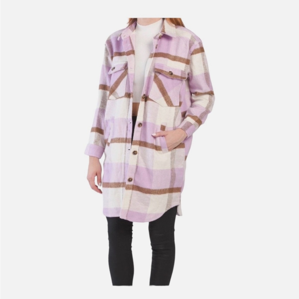 Blank NYC plaid jacket